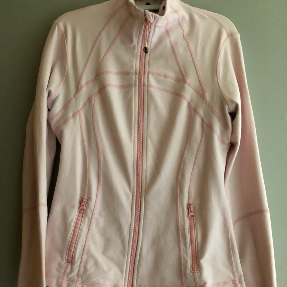 Pink Lululemon zipper jacket